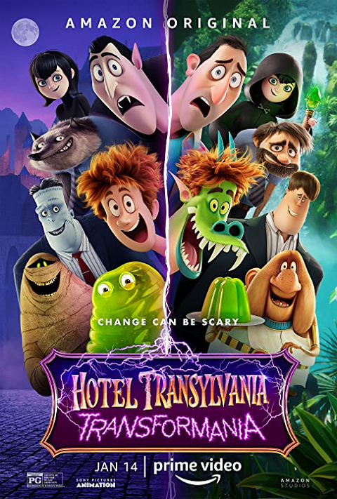 ดูหนังออนไลน์ฟรี ดูหนังHD Hotel Transylvania Transformania (2022) โรงแรมผีหนีไปพักร้อน เปลี่ยนร่างไปป่วนโลก [ซับไทย]