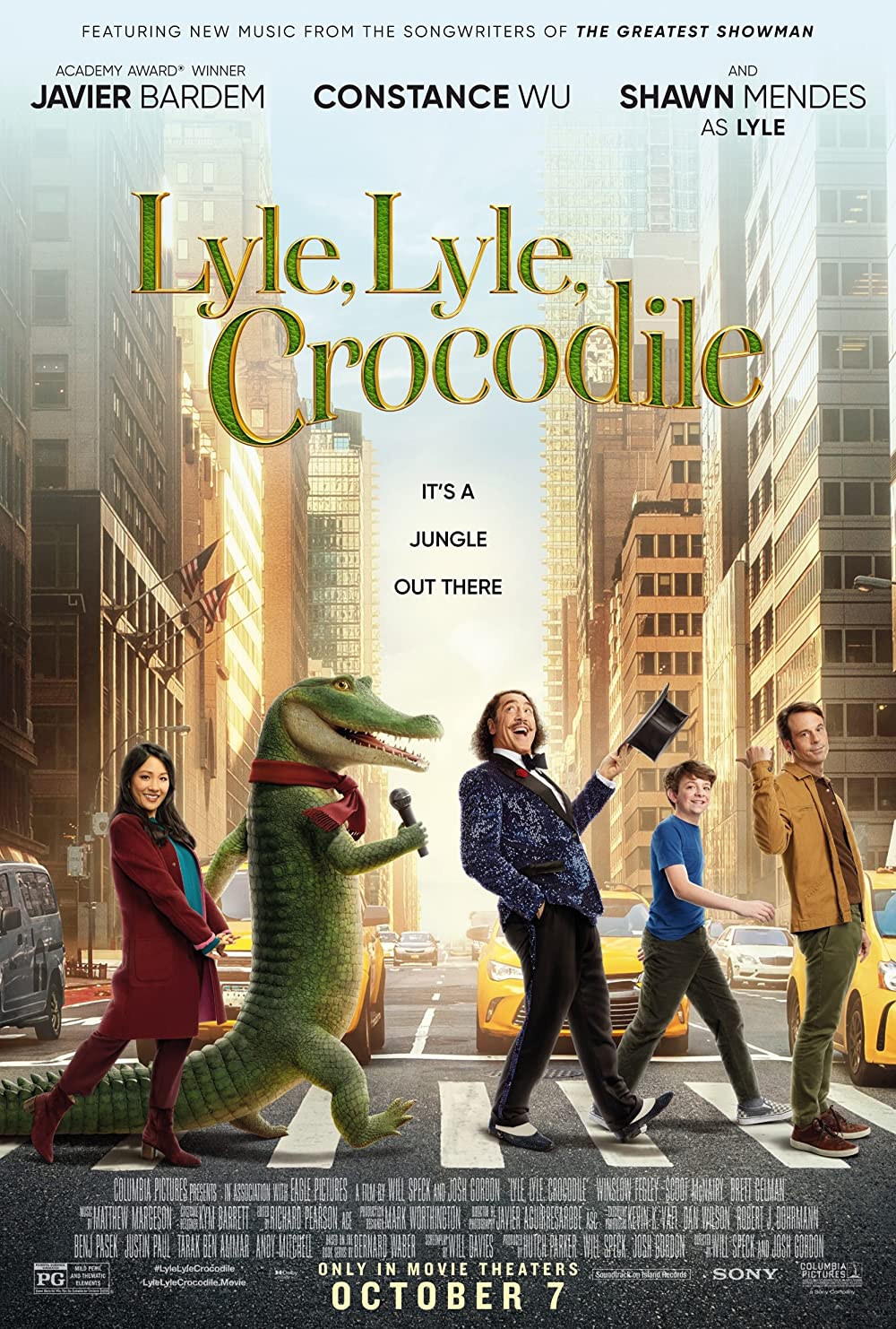 ดูหนังออนไลน์ หนังใหม่ล่าสุด LYLE, LYLE, CROCODILE (2022)